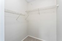 Spacious Walk-In Closet