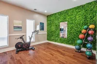 24-Hour Fitness Center with Echelon Mirror