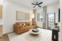 Current Apartments 1 Bedroom Living Room in Murray, Utah