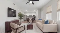 Summit on Boulder Living Room and Kitchen