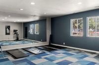 Yoga Studio with Echelon Mirror at Antero