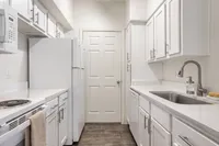 Kitchen at the Orchards at Cherry Creek Park Apartments
