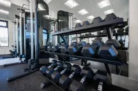 24-Hour Fitness Center at 5 Row Apartments