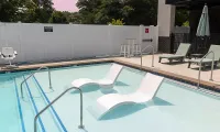 Swimming Pool at 5 Row Apartments in Charlottesville