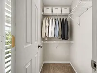 Spacious Walk-In Closets at Alkire Glen Apartments