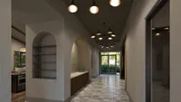 The Edison Clubhouse Entry and Beverage Station
