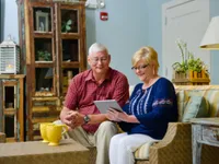 Retired couple