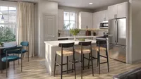 Marlowe Wellington kitchen area rendering