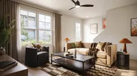 Marlowe Wellington townhome living room rendering