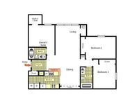 3/2 Floor Plan