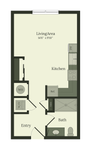 COSMO - Studio Apartment