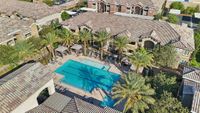 Sunny Aerial of Pool