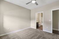 One Bedroom with En Suite Bathroom and Walk In Closet