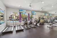 Fitness Center and Pool View