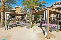 Shaded Pool Cabanas