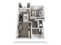 682 sq ft. Includes Patio or Balcony