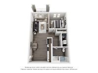 690 sq ft includes patio or balcony