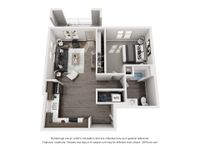 751 sq ft includes patio or balcony