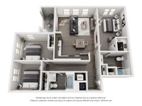 1192 sq ft includes patio or balcony