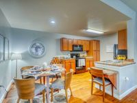 Spacious open concept living and kitchen Living Area | Midland Texas Apartments | Advenir at Mayfield