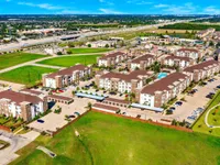 Aerial shot of community Boulder Creek