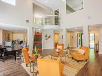 Community clubhouse and leasing center interior