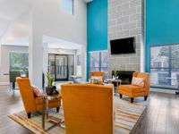 Community Clubhouse and Resident Lounge Space with TV