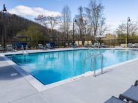 Glistening resort-style pool, 5-feet deep