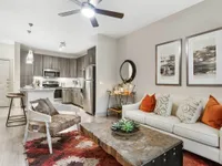 open concept for kitchen and living area