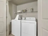 Washer and Dryer in unit
