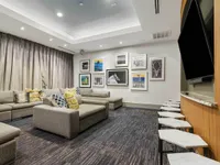 Movie room at recreation center