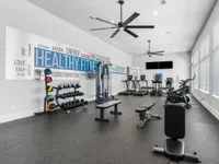 Fully Equipped Fitness Center.
