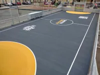 community basketball court