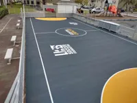 community basketball court