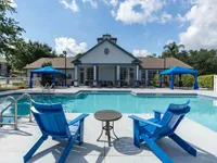 swimming pool at clermont apartment complex