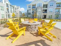 outdoor kitchen in Fuquay-Varina, NC apartments