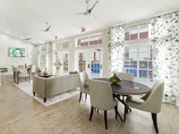 Experience luxury living in this sophisticated communal space, perfect for relaxation and entertainment.