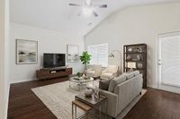 LEO at Augusta Commons - Single Family Rental - Modern Living Room