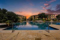 Advenir at Mayfield - Pool at Sunset