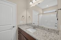 LEO at the Sanctuary- Single Family Rental Homes - Granite Bathroom Counter