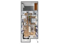 1 Bedroom Floor Plan | LEO at The Sanctuary