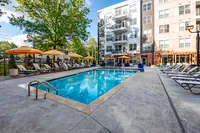 Pool and Sun Deck with Loungers | Paloma at Kent | Student Housing in Kent, Ohio