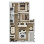 2 Bed 2 Bath WV