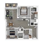 2 Bdrm Floor Plan | Apartments For Rent In Edgewood Washington | 207 East