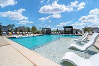 Sparkling Pool | The Luxe of Prosper | Luxury Apartments McKinney TX