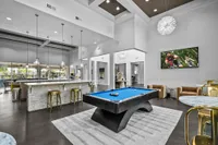 Resident Billiards Table | Conroe TX Apartments | The Towers Woodland