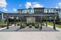 Outdoor Fire Place | Conroe TX Apartments | The Towers Woodland