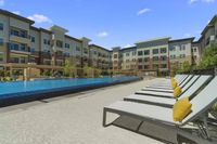 Sparkling Pool | Towers at Mercer Crossing | Farmers Branch TX Apartments