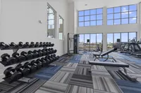 Resident Fitness Center | Apartments Farmers Branch, TX | The Towers at Mercer Crossing