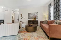 Spacious Living Room | Apartments in Farmers Branch, TX | The Towers at Mercer Crossing